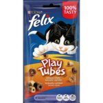 Felix Play Tubes poslastica za mačke s okusom piletine i jetrice, 50g