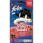 Felix Play Tubes poslastica za mačke sa okusom puretine i šunke 50g