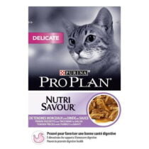 Pro Plan Nutri Savour Delicate, hrana za mačke sa puretinom u umaku, 85g